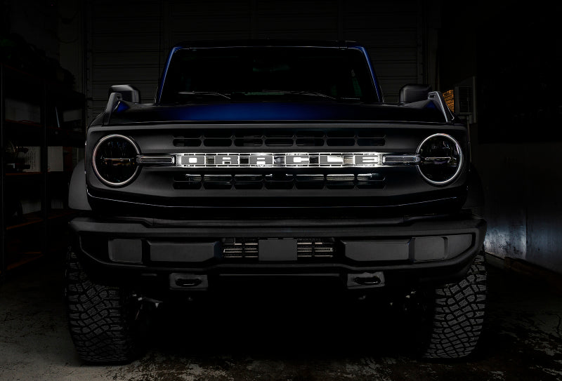 ORACLE Lighting Universal Illuminated LED Letter Badges - Matte Blk Surface Finish - U