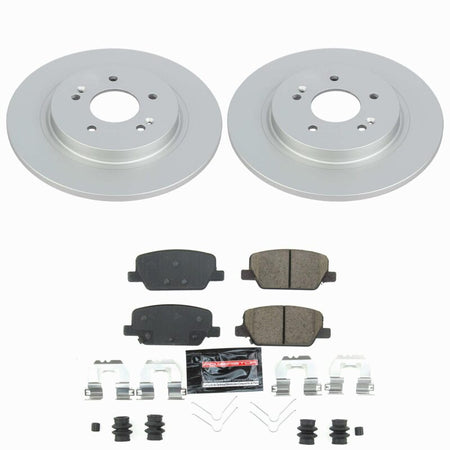 Power Stop 20-25 Hyundai Palisade Rear Z23 Coated Brake Kit