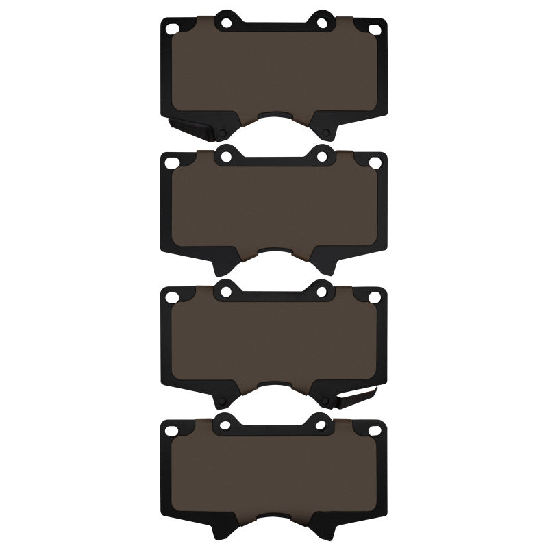 DFC 00-25 JAC Frison Front Heavy Duty Pads and Hardware Kit
