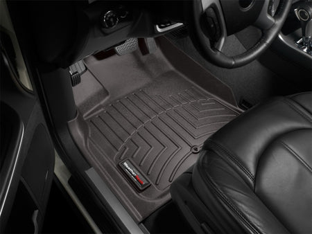 WeatherTech 08-16 Buick Enclave Front FloorLiner - Cocoa (Fits Vehicles w/ Oval Twist Retention)