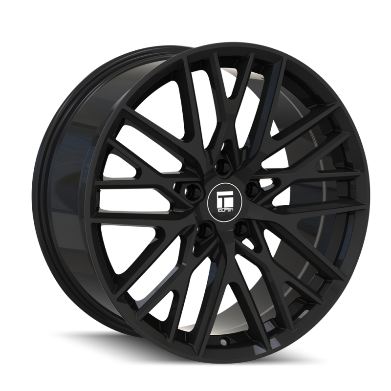 Touren 3291 TR91 19x8.5 / 5x114.3 BP / 35mm Offset / 72.6mm Hub Gloss Black Wheel