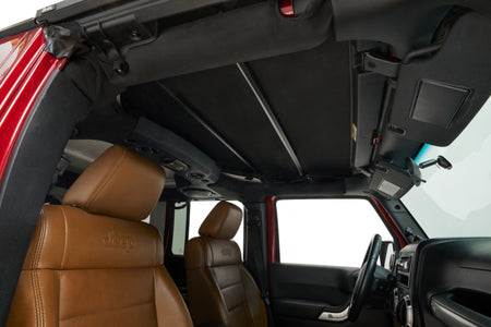 Bestop 07-18 Jeep Wrangler JK Sunrider For Hardtop (Premium Black Twill 2-Door Or 4-Door)