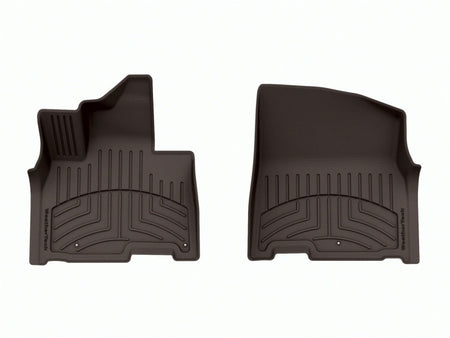 WeatherTech 22-24 Kia Carnival (7 & 8 Passenger) Front FloorLiner HP - Cocoa
