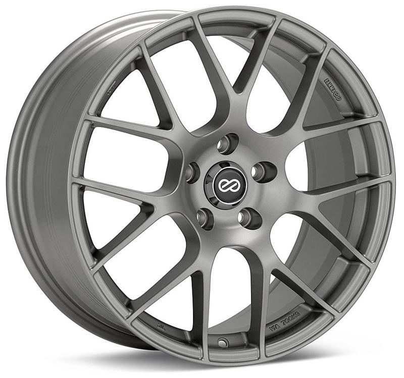 Enkei Raijin 19x8 5x114.3 45mm Offset 72.6mm Bore Gunmetal Wheel (MOQ 40)