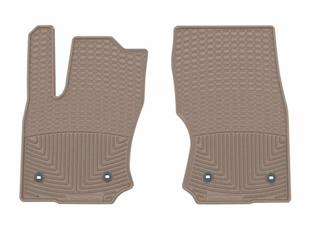 WeatherTech 25-26 Toyota 4Runner 1st Row Front All-Weather Floor Mats - Tan