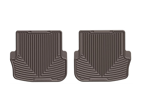 WeatherTech 2017+ Mercedes-Benz C-Class Rear Rubber Mats - Cocoa