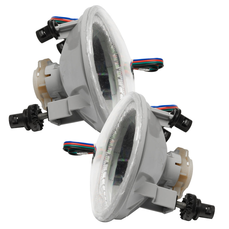 Oracle Lighting 07-13 Chevrolet Avalanche Pre-Assembled LED Halo Fog Lights -Blue
