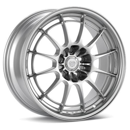 Enkei NT03+M 18x9.5 5x114.3 40mm Offset 72.6mm Bore Silver Wheel G35/350z