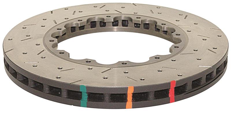 DBA 05-13 Chevrolet Corvette Base Front 5000 Series Drilled & Slotted Ring