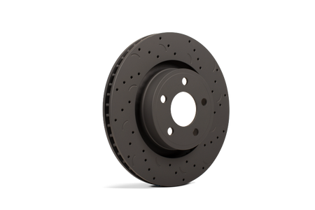 Hawk Talon 2015 Subaru Legacy JNP-4090 Drilled and Slotted Rear Brake Rotor Set