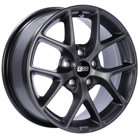 BBS SR 16x7 5x120 ET36 Satin Grey Wheel -82mm PFS/Clip Required