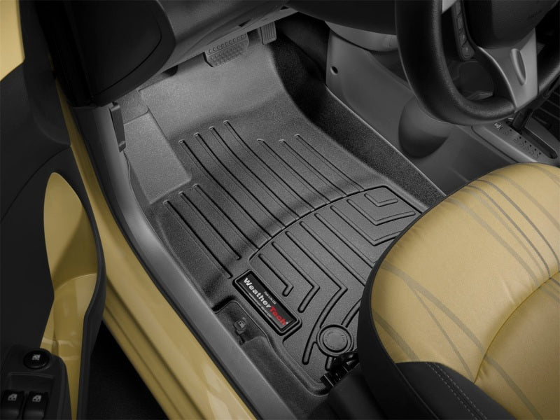 WeatherTech 13+ Chevrolet Spark Front FloorLiner - Black