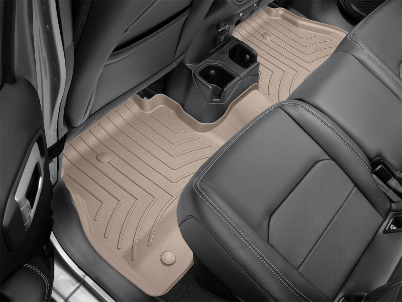 WeatherTech 2021+ Jaguar E-Pace Rear FloorLiner - Tan