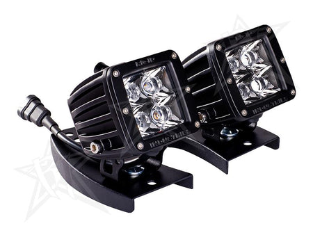 Rigid Industries D-series L Bracket Kit w/Hardware/ Stainless Steel