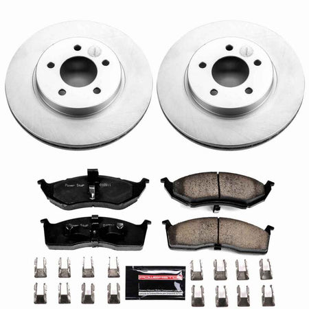 Power Stop 99-04 Chrysler 300M Front Z23 Coated Brake Kit