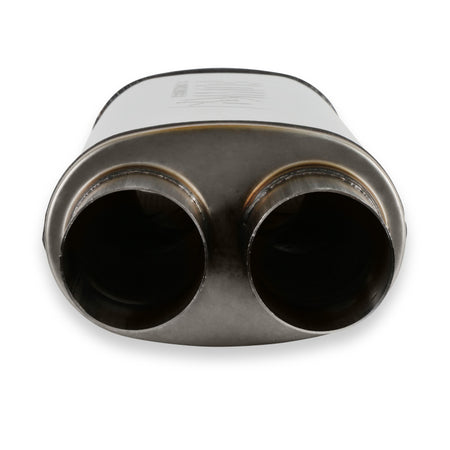 Flowmaster FlowFX Muffler SS 3 IN Dual IN/OUT W/ X-Pipe