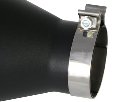 aFe MACH Force-Xp Universal Exhaust Tip 4 IN Inlet x 7 IN Outlet x 18 IN L