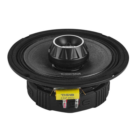 DS18 6.5in 200 Watts RMS 4 ohm Mid-Range Water Resistant Cone Shallow Loudspeaker