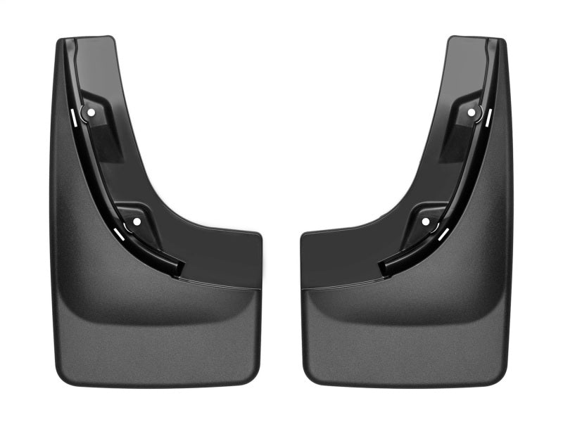 WeatherTech 2018+ Jeep Compass Rear No Drill MudFlaps - Black