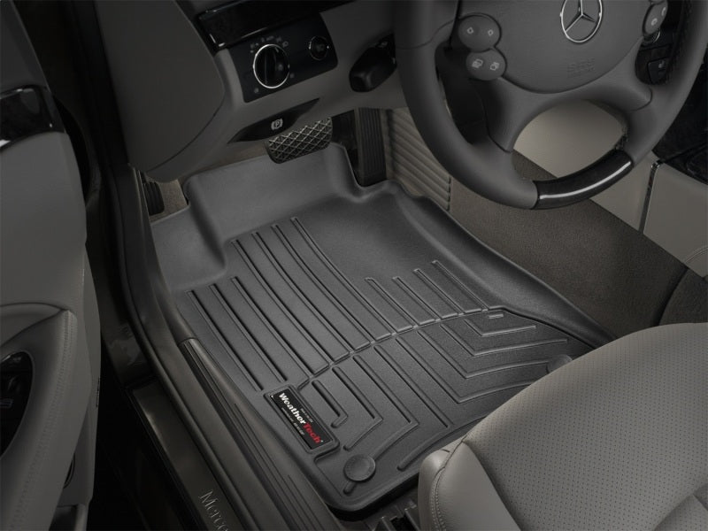 WeatherTech 03-09 Mercedes-Benz E500 Sedan Front FloorLiner - Black