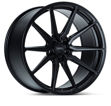 Vossen HF-3 - 20X9.5 - 5X120 - ET20 - DEEP - 72.56 - SB - SATIN BLACK