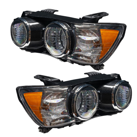 Oracle 12-15 Chevy Sonic Pre-Assembled SMD Headlights - ColorSHIFT w/ Simple Controller