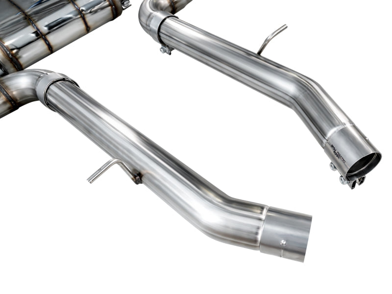AWE Tuning 20-25 BMW X3 M/M Comp (F97) AWD SwitchPath Axle-Back Exhaust - Chrome Silver Tips