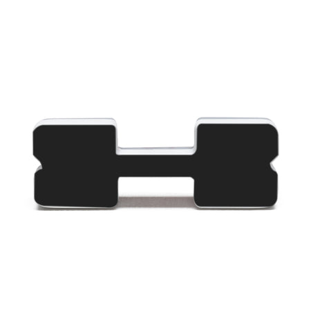 ORACLE Lighting Universal Illuminated LED Letter Badges - Matte Blk Surface Finish - X
