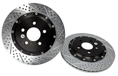Baer Brakes 15-23 Ford Mustang GT/EcoBoost w/ Perf. Pac. Eradispeed+ Rear 2pc SDZ Perf. Brake Rotors
