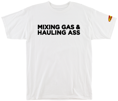 FMF Racing Gass Tee White Small