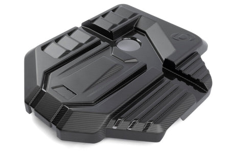 Dinan 21-27 BMW M2/M3/M4 (G80/G82/G87) Matte Carbon Fiber Engine Cover w/Gloss Accents