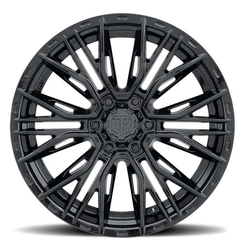 MTX Gangstar Gloss Black 20x9in / 6x135 BP / 18mm Offset / 87.1mm Bore