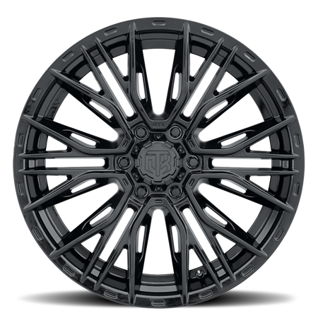MTX Gangstar Gloss Black 20x9in / 6x135 BP / 18mm Offset / 87.1mm Bore