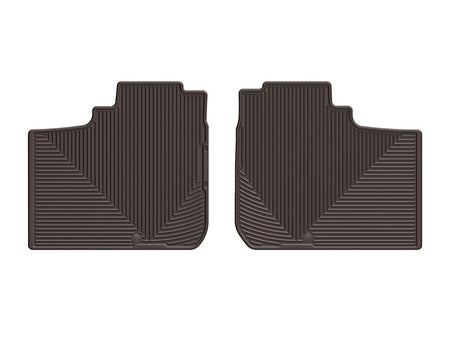 WeatherTech 2019+ Dodge Ram Truck 1500 Rear Rubber Mats - Cocoa