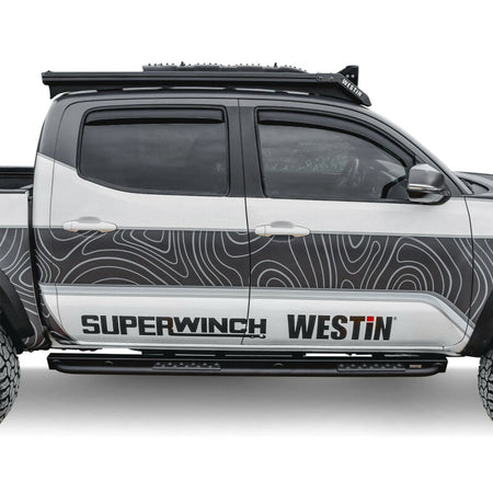 Westin 05-23 Toyota Tacoma Rock Slider - Textured Black