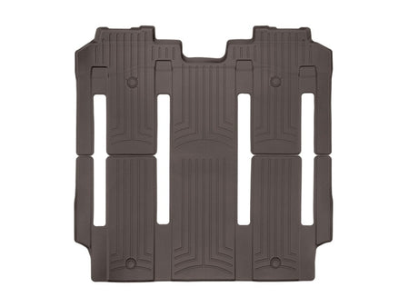 WeatherTech 2021+ Toyota Sienna Rear (7-passenger) FloorLiner - Cocoa