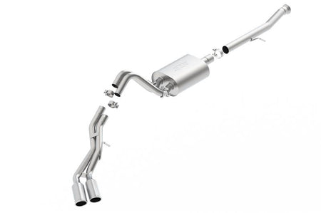 Borla 15-16 Cadillac Escalade ESV/Yukon Denali XL 6.2L V8 AT Split Side Ext SS S-Type CB Exhaust