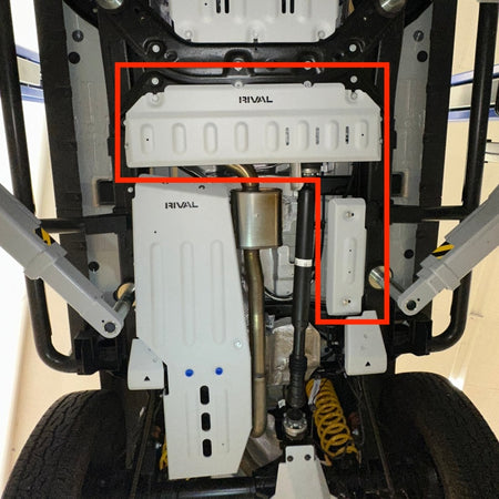 Rival Ineos Grenadier Quartermaster Aluminum Transfer Case Skid Plate