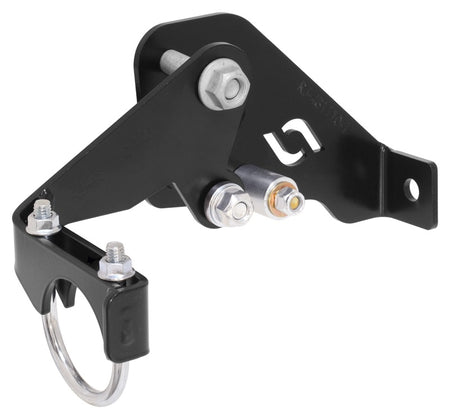 RockJock JK Wrangler Unlimited 4Dr High Steer Front Trac Bar & Stabilizer Shock Relocation Bracket