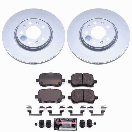 Power Stop 06-09 Pontiac Solstice Front Z23 Coated Brake Kit