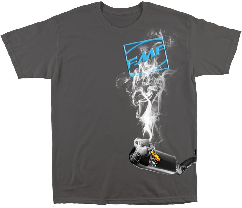 FMF Racing Boxcage Tee Charcoal Small