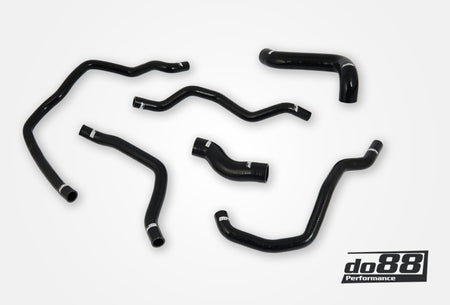 do88 BMW 320/323/325/328/330 (E46) Coolant Hoses - Black