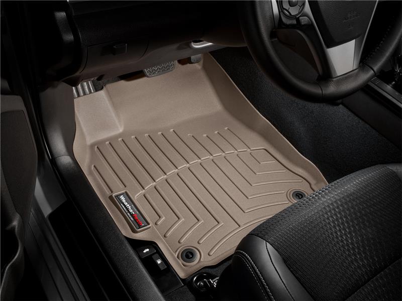 WeatherTech 2016+ Jaguar F-Type Front FloorLiner - Tan