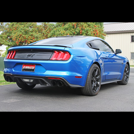 Flowmaster 18-23 Mustang 5.0L Outlaw Axle-Back Exhaust System - Black Tips(w/Valves)