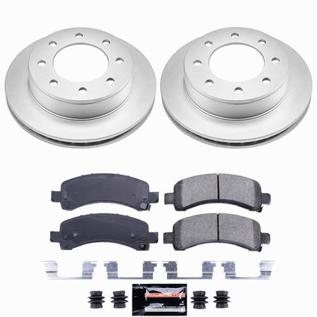 Power Stop 03-20 Chevrolet Express 2500 Rear Z23 Coated Brake Kit