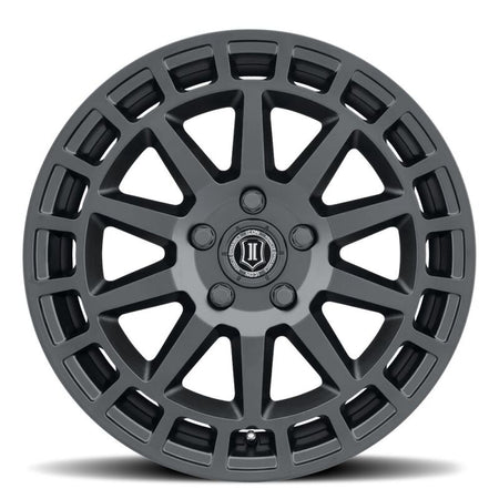 ICON Journey 17x8 / 5x100 / 38 mm / 6in BS Satin Black Wheel