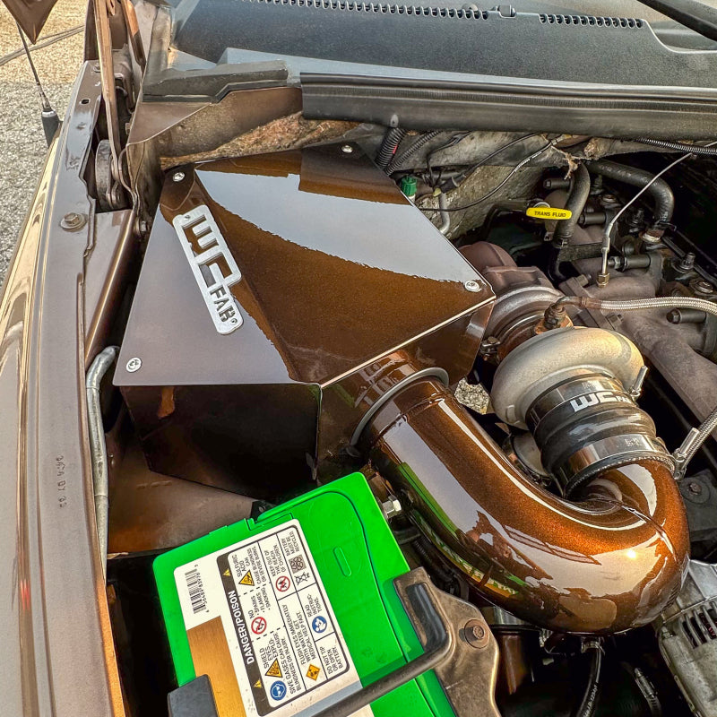 Wehrli 98.5-02 Cummins 5.9L 4in Intake Kit - Gloss Black
