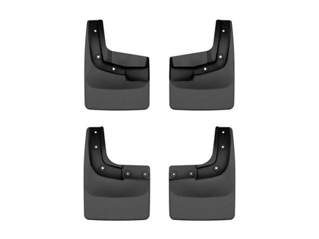 WeatherTech 2024 Ford Ranger (No Raptor) No Drill Front MudFlaps - Black