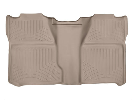 WeatherTech 07-13 Chevrolet Silverado Crew Cab Rear FloorLiner - Tan