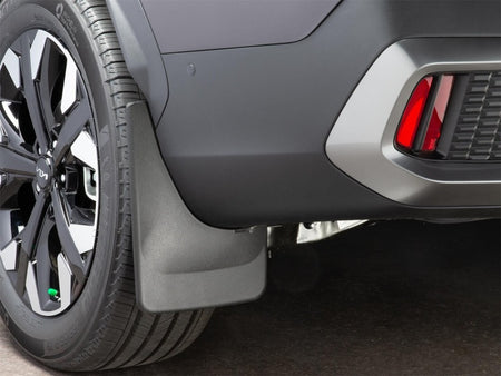 WeatherTech 23-24 Kia Sportage (Incl. Hybrid/Plug-In Hybrid) No Drill Rear MudFlaps - Black